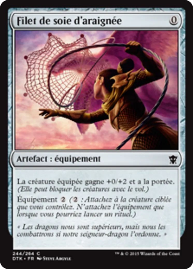 Filet de soie d'araignée from Dragons of Tarkir - Magic: The Gathering