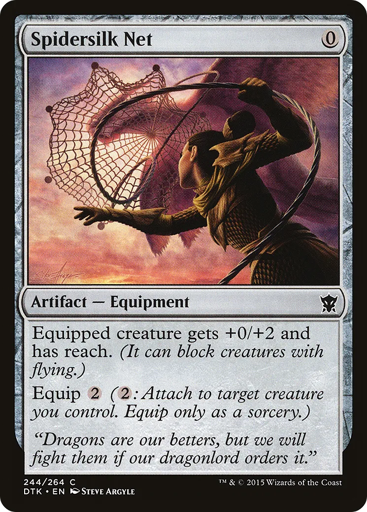 Spidersilk Net from Dragons of Tarkir - Magic: The Gathering