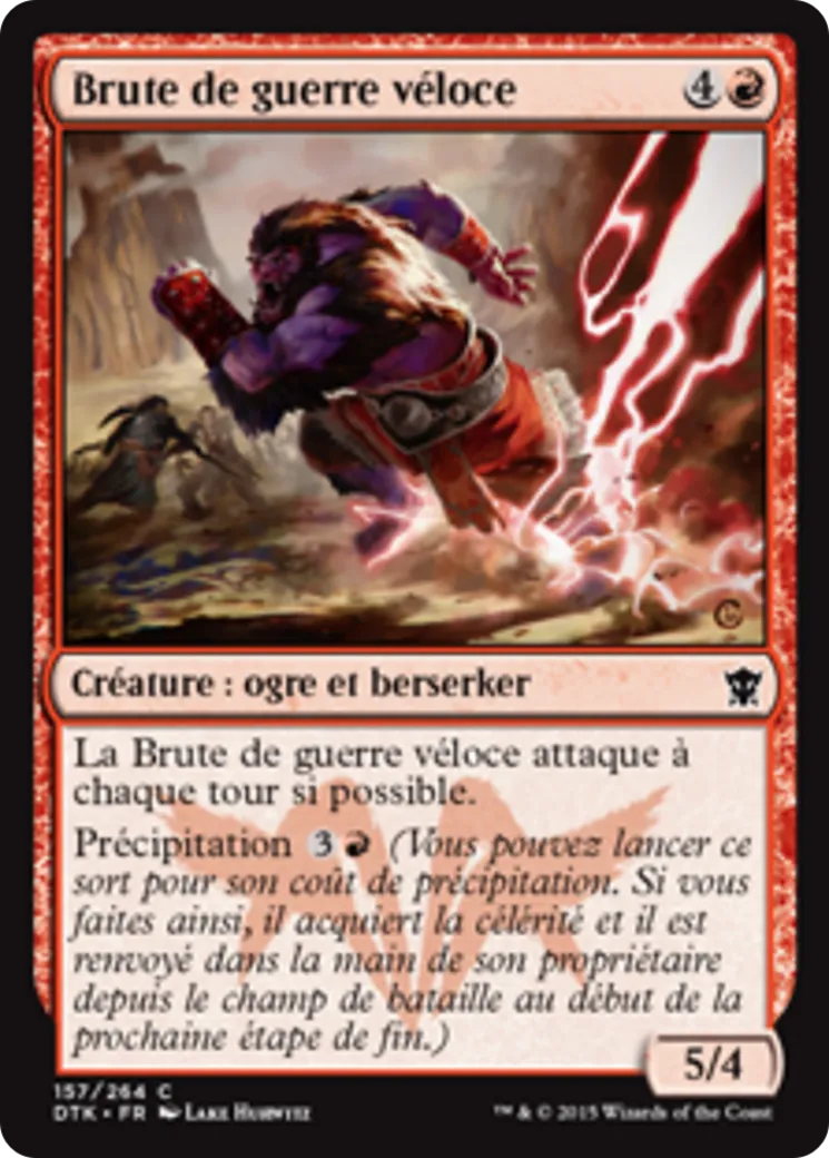 Brute de guerre véloce — Dragons of Tarkir — Magic: The Gathering