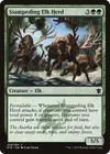 Product image for Stampeding Elk Herd