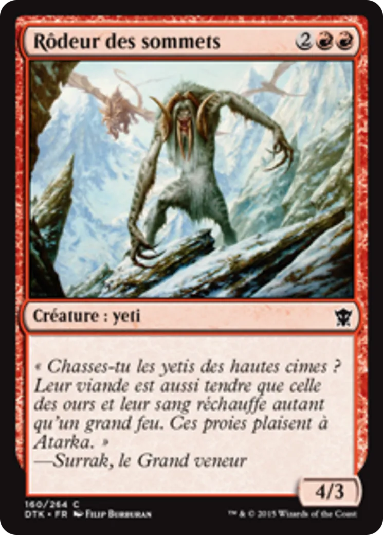 Rôdeur des sommets from Dragons of Tarkir - Magic: The Gathering
