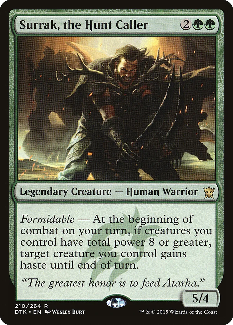 Surrak, the Hunt Caller — Dragons of Tarkir — Magic: The Gathering