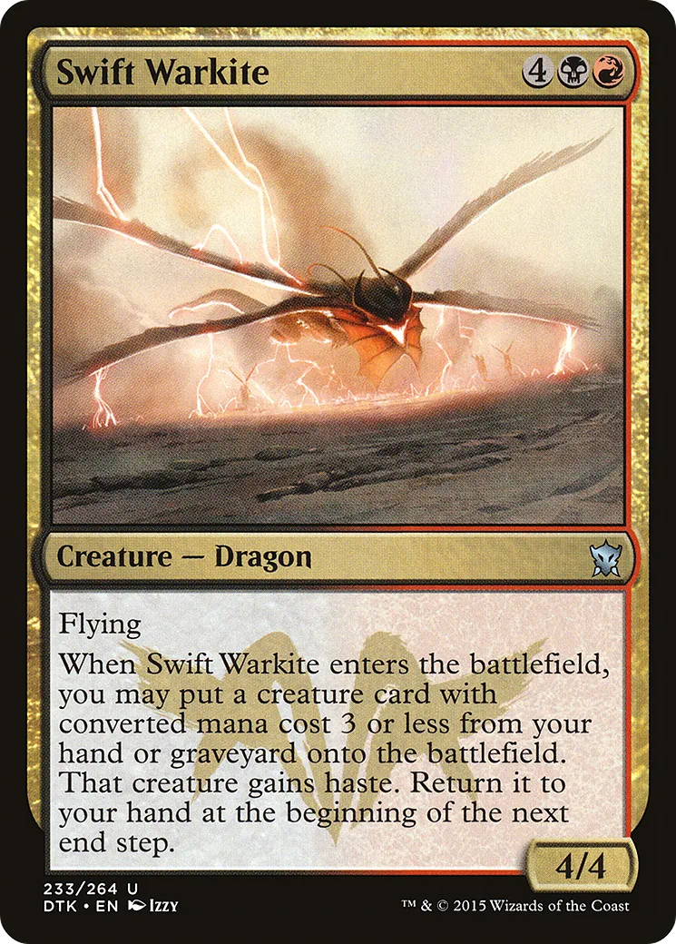 Swift Warkite — Dragons of Tarkir — Magic: The Gathering