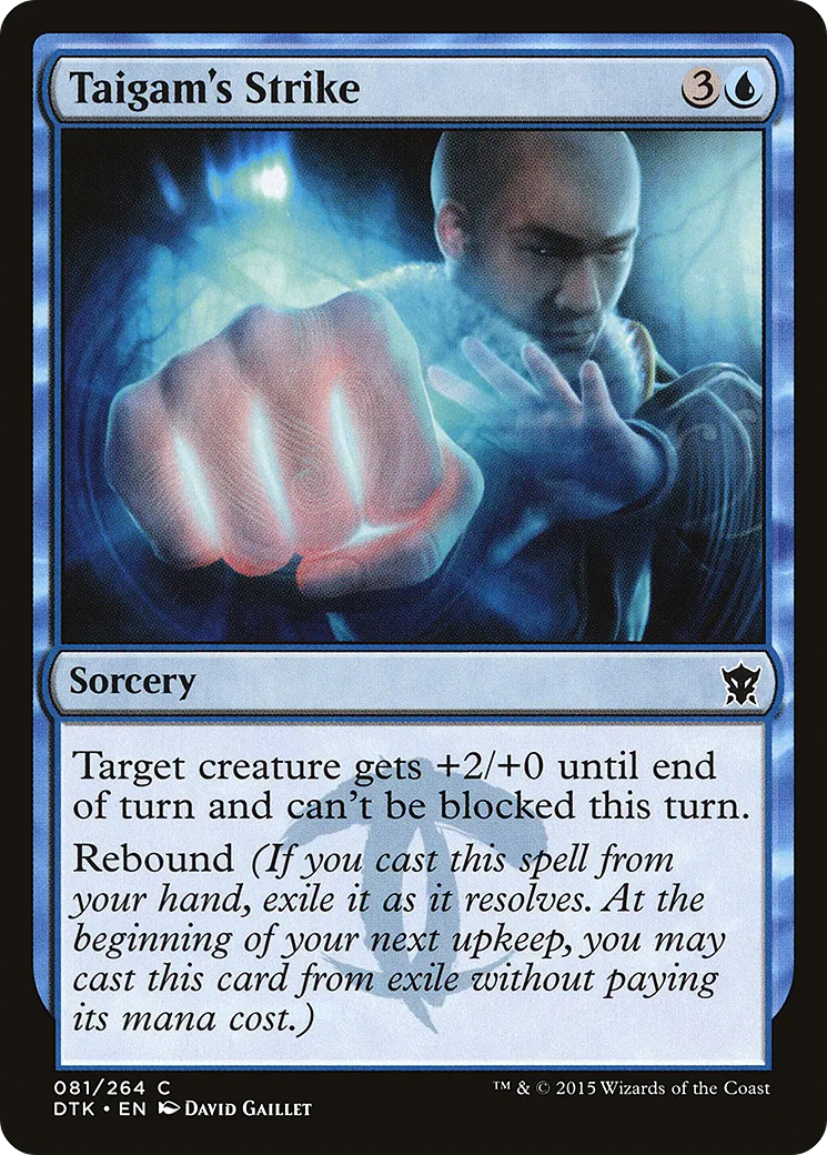 Taigam's Strike — Dragons of Tarkir — Magic: The Gathering