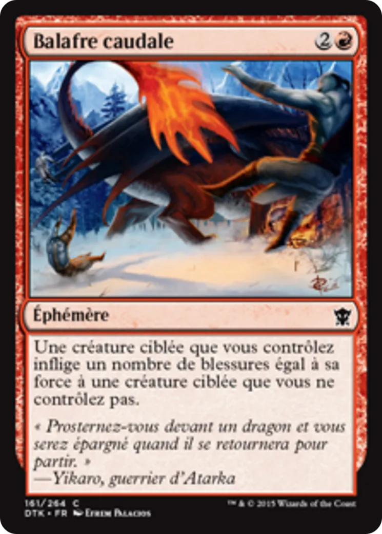 Balafre caudale from Dragons of Tarkir - Magic: The Gathering