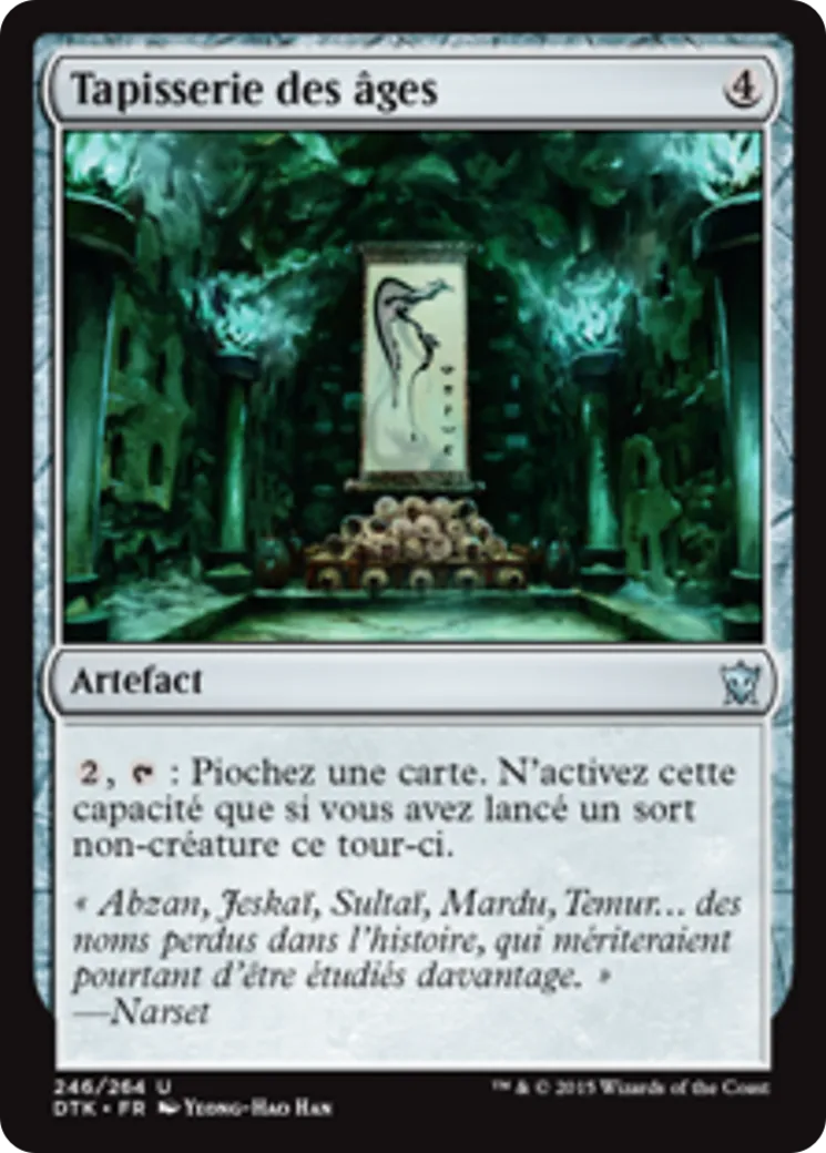 Tapisserie des âges — Dragons of Tarkir — Magic: The Gathering