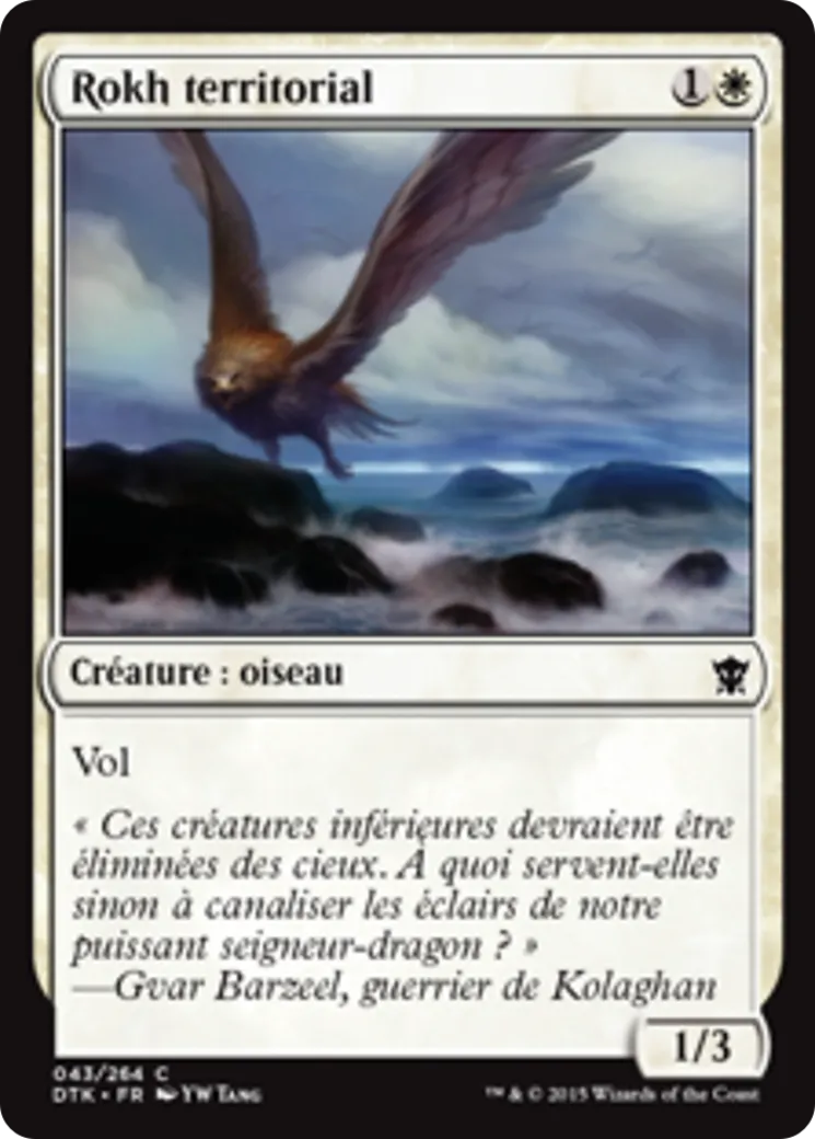 Rokh territorial — Dragons of Tarkir — Magic: The Gathering