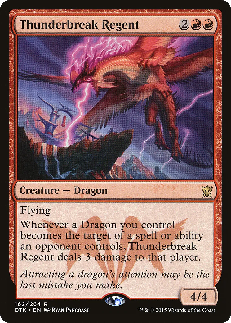 Thunderbreak Regent from Dragons of Tarkir - Magic: The Gathering