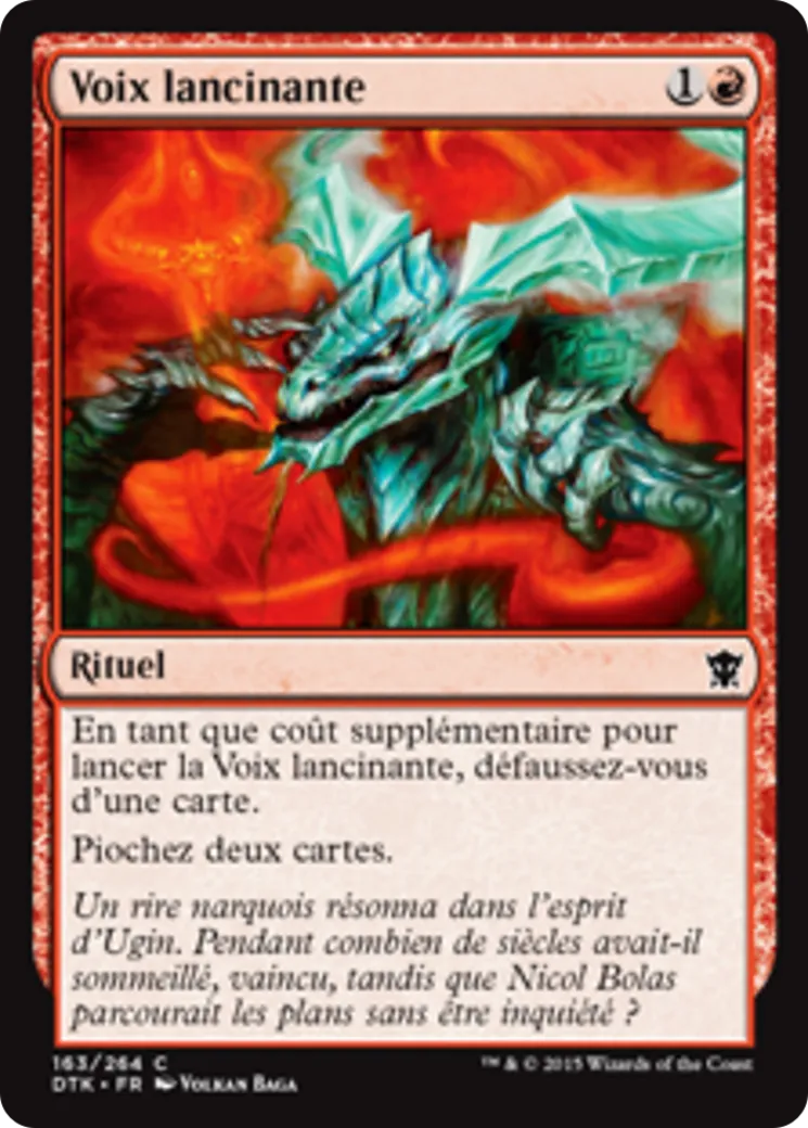 Voix lancinante — Dragons of Tarkir — Magic: The Gathering