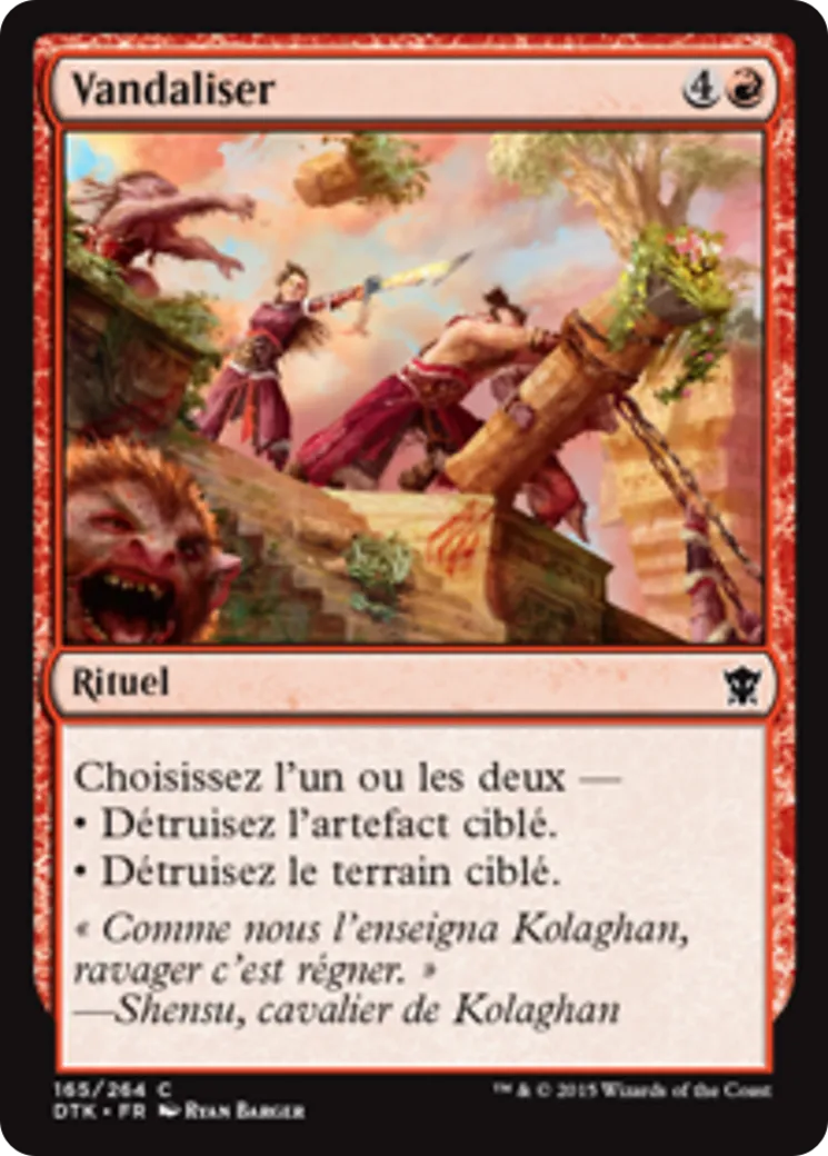 Vandaliser — Dragons of Tarkir — Magic: The Gathering
