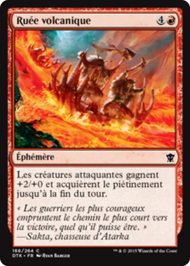 Ruée volcanique — Dragons of Tarkir — Magic: The Gathering