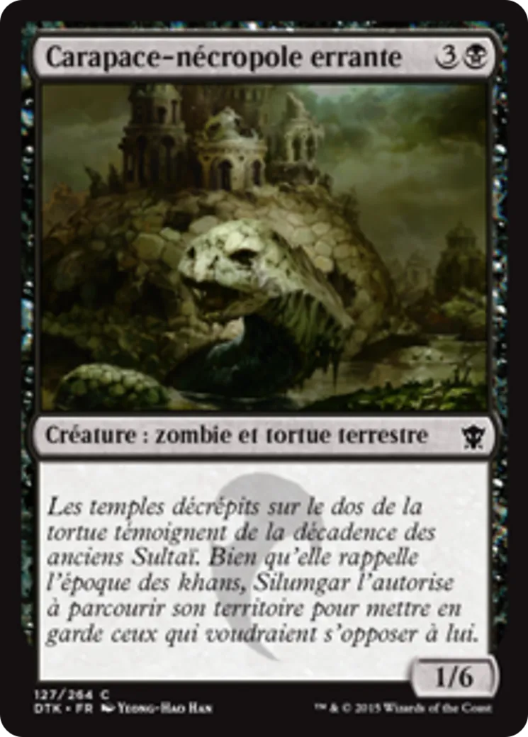 Carapace-nécropole errante — Dragons of Tarkir — Magic: The Gathering