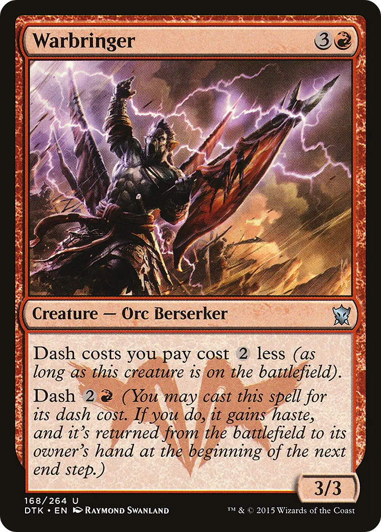 Warbringer — Dragons of Tarkir — Magic: The Gathering