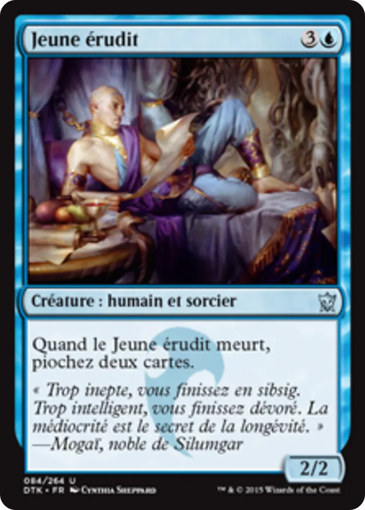 Jeune érudit — Dragons of Tarkir — Magic: The Gathering