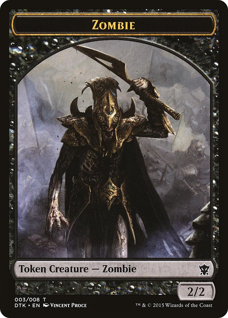 Zombie — Dragons of Tarkir — Magic: The Gathering