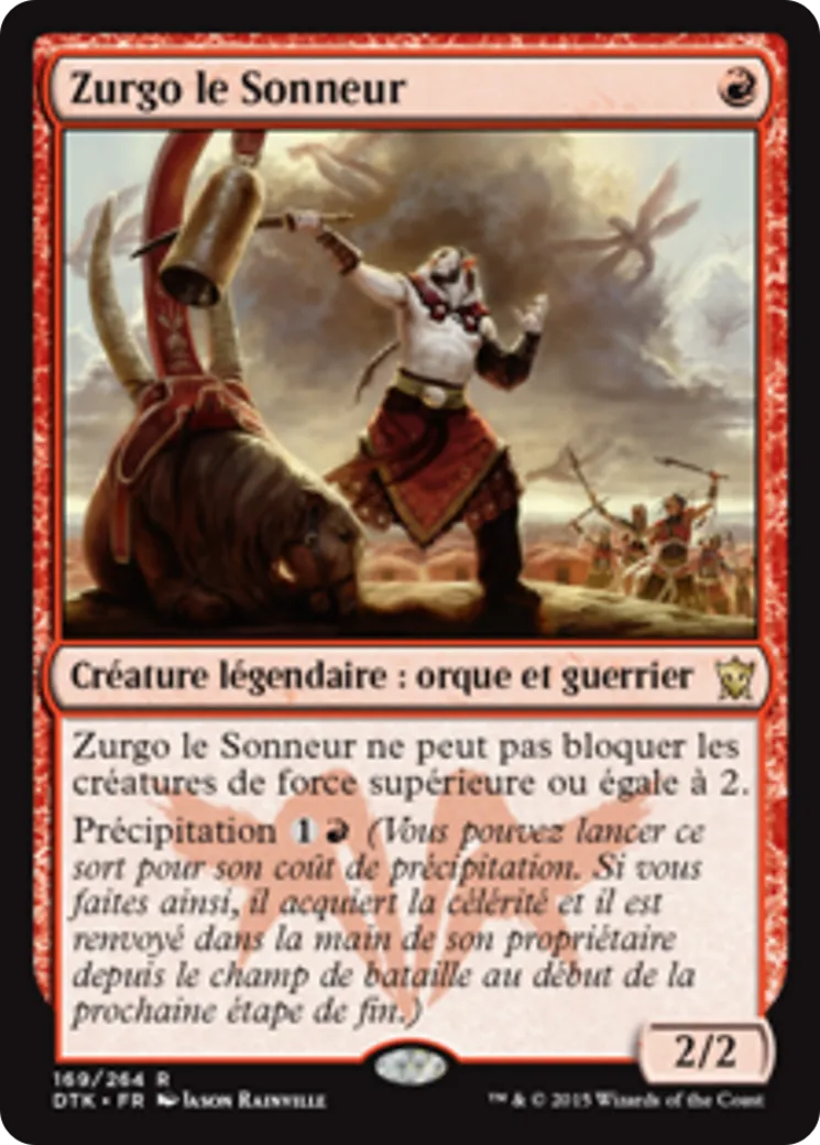 Zurgo le Sonneur — Dragons of Tarkir — Magic: The Gathering