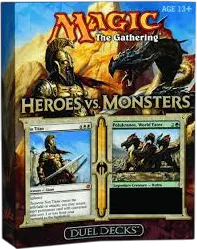 Duel Deck Heroes vs Monsters Display — Duel Decks: Heroes vs. Monsters — Magic: The Gathering
