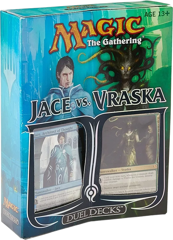 Display de Duel Decks Jace vs Vraska — Duel Decks: Jace vs. Vraska — Magic: The Gathering