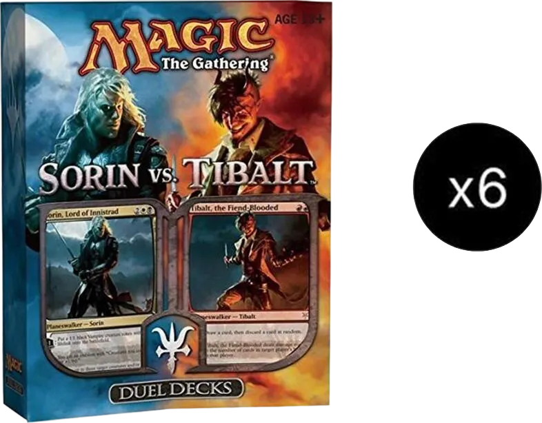 Display de Duel Decks Sorin vs Tibalt – Box Set — Duel Decks: Sorin vs. Tibalt — Magic: The Gathering