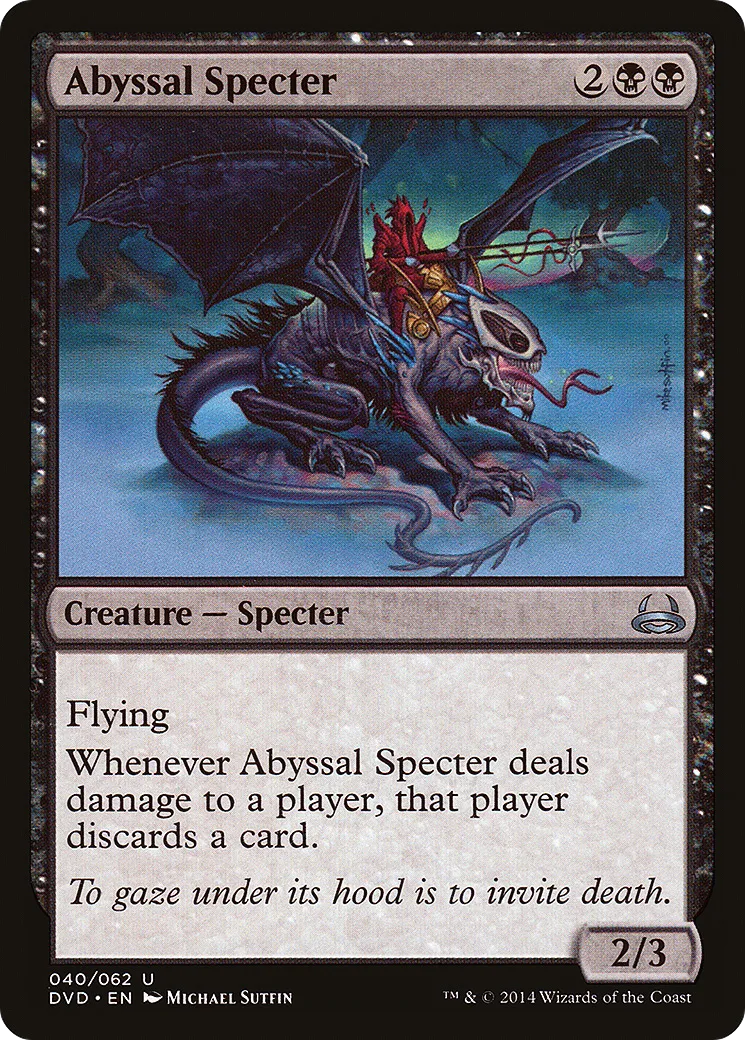 Spectre des abysses — Duel Decks Anthology: Divine vs. Demonic — Magic: The Gathering