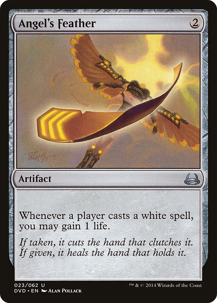Angel's Feather — Duel Decks Anthology: Divine vs. Demonic — Magic: The Gathering