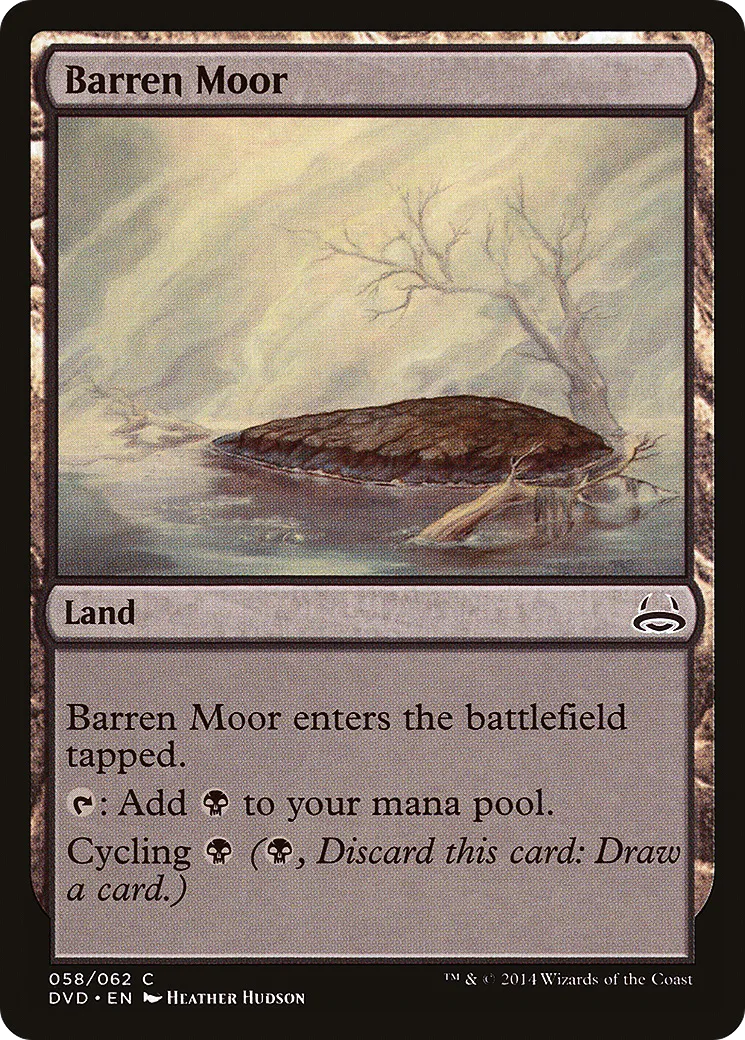 Barren Moor — Duel Decks Anthology: Divine vs. Demonic — Magic: The Gathering