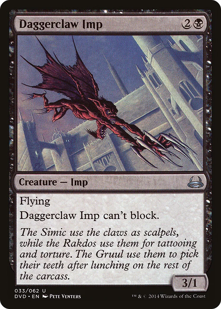 Daggerclaw Imp — Duel Decks Anthology: Divine vs. Demonic — Magic: The Gathering