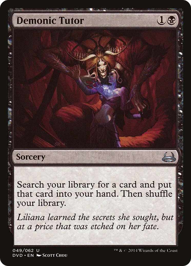Précepteur diabolique — Duel Decks Anthology: Divine vs. Demonic — Magic: The Gathering