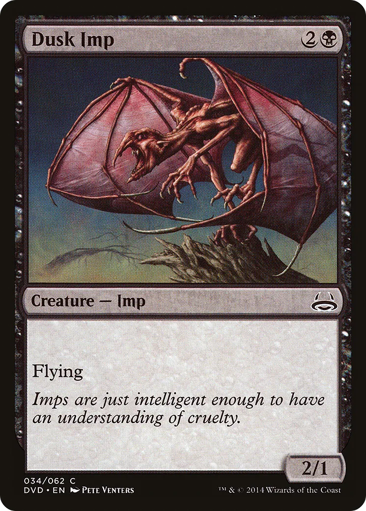 Dusk Imp — Duel Decks Anthology: Divine vs. Demonic — Magic: The Gathering