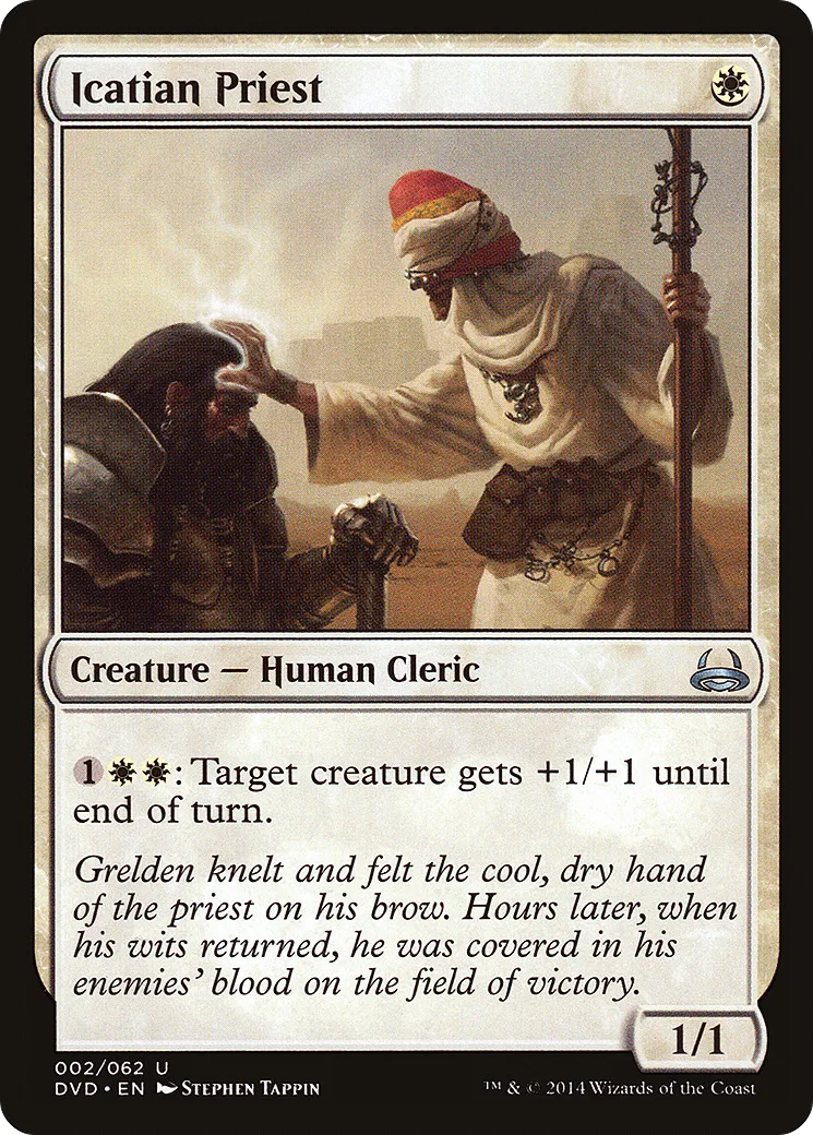 Icatian Priest — Duel Decks Anthology: Divine vs. Demonic — Magic: The Gathering