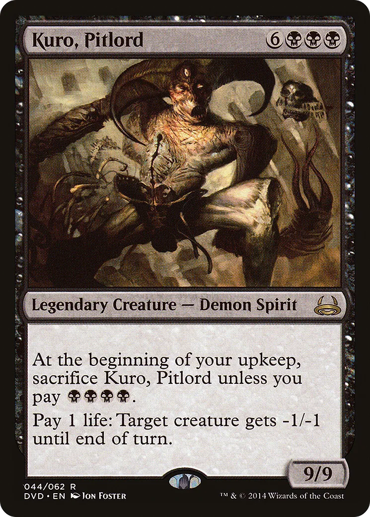 Kuro, Pitlord — Duel Decks Anthology: Divine vs. Demonic — Magic: The Gathering