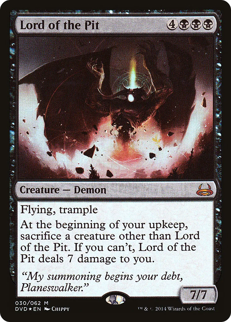 Lige de la fosse from Duel Decks Anthology: Divine vs. Demonic - Magic: The Gathering