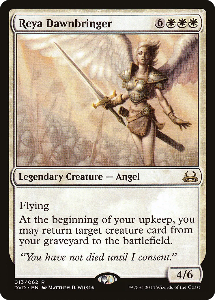 Reya Dawnbringer — Duel Decks Anthology: Divine vs. Demonic — Magic: The Gathering
