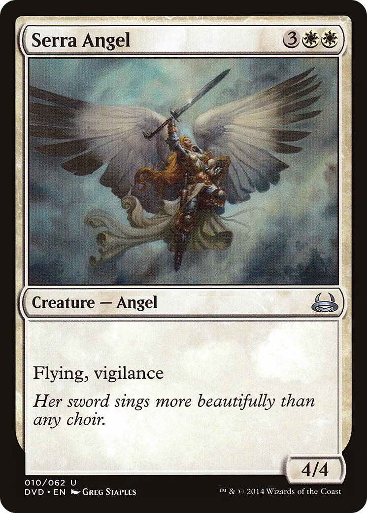 Serra Angel — Duel Decks Anthology: Divine vs. Demonic — Magic: The Gathering