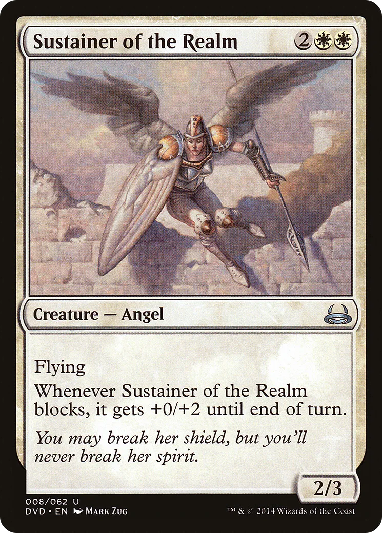 Sustainer of the Realm — Duel Decks Anthology: Divine vs. Demonic — Magic: The Gathering