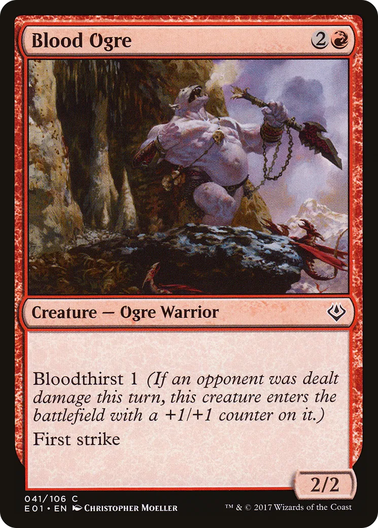 Ogre de sang from Archenemy: Nicol Bolas - Magic: The Gathering