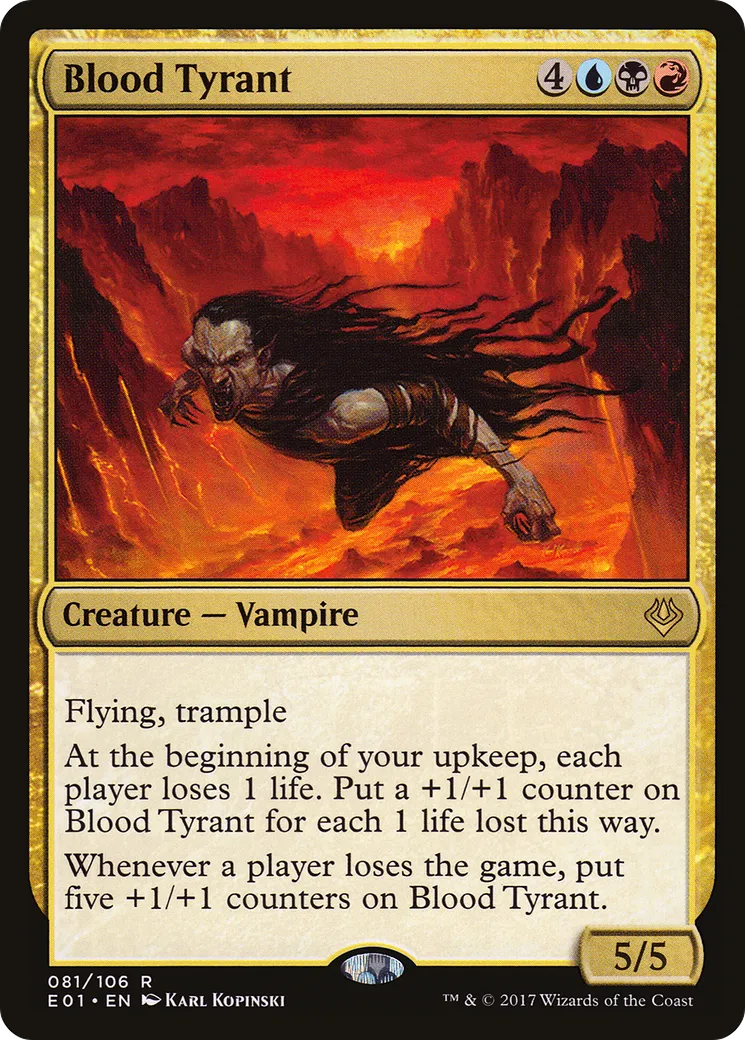 Blood Tyrant — Archenemy: Nicol Bolas — Magic: The Gathering