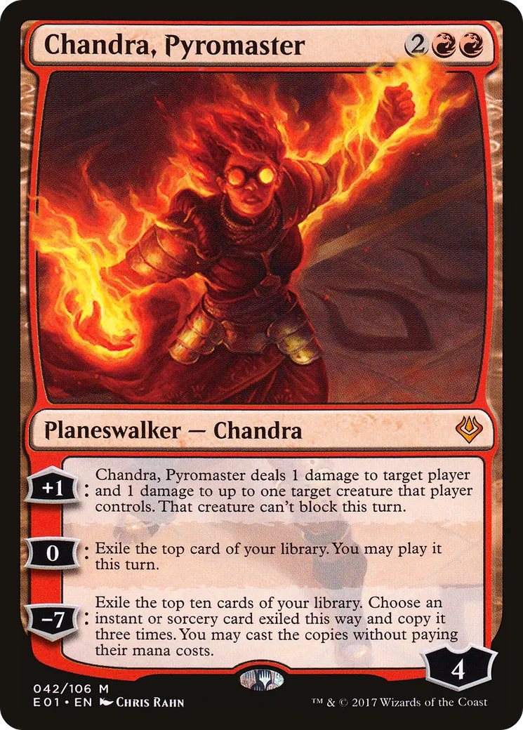 Chandra, pyromaîtresse — Archenemy: Nicol Bolas — Magic: The Gathering