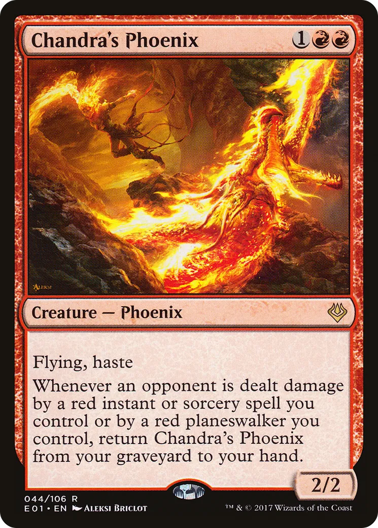 Chandra's Phoenix from Archenemy: Nicol Bolas - Magic: The Gathering