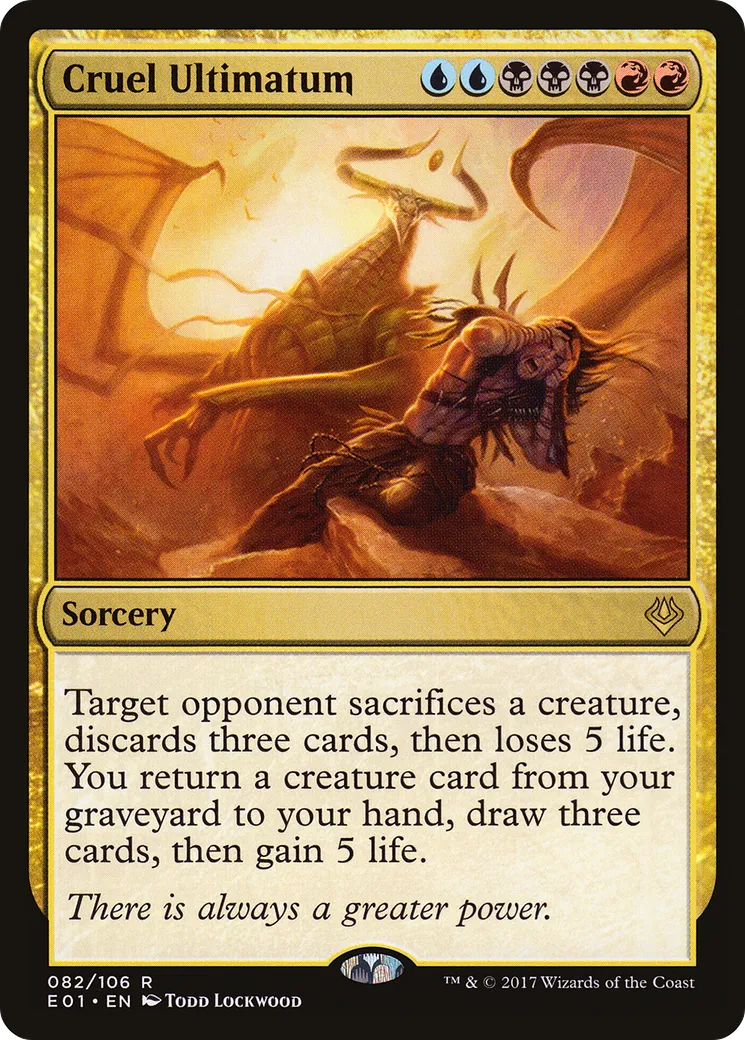 Cruel Ultimatum — Archenemy: Nicol Bolas — Magic: The Gathering