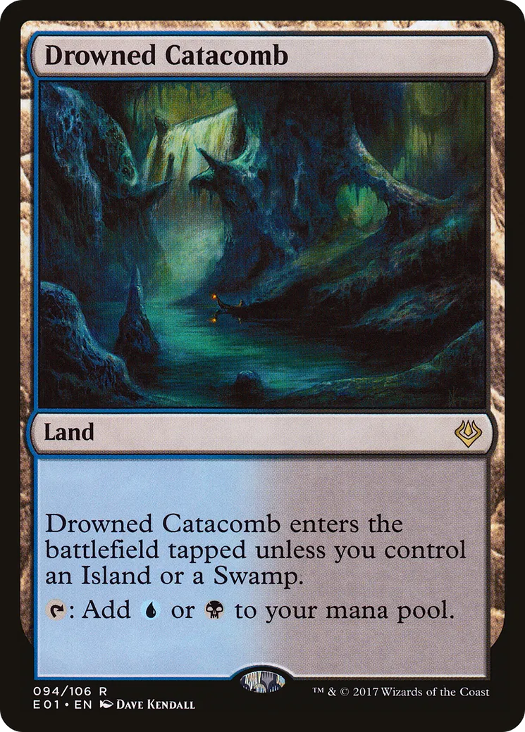 Drowned Catacomb — Archenemy: Nicol Bolas — Magic: The Gathering