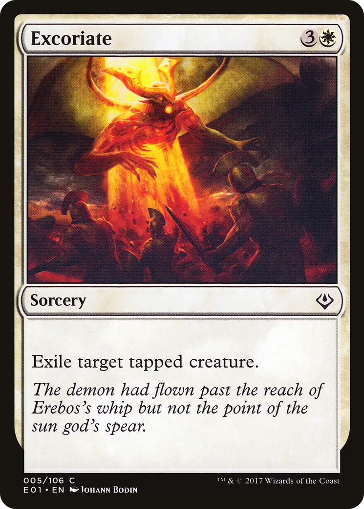 Excoriation — Archenemy: Nicol Bolas — Magic: The Gathering