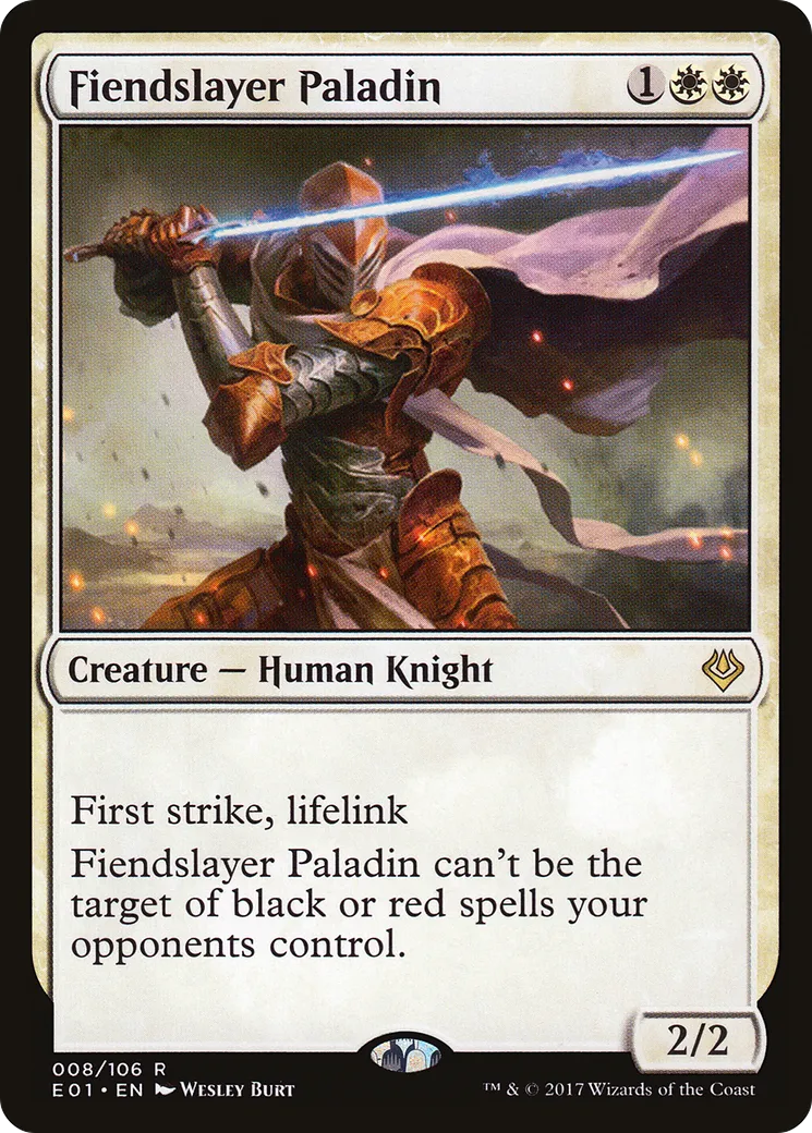 Fiendslayer Paladin — Archenemy: Nicol Bolas — Magic: The Gathering