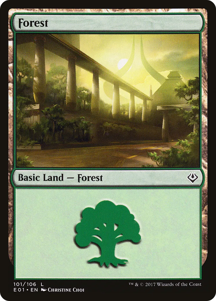 Forest — Archenemy: Nicol Bolas — Magic: The Gathering