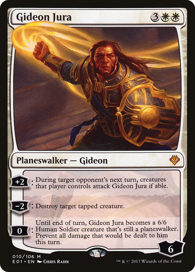Gideon Jura — Archenemy: Nicol Bolas — Magic: The Gathering