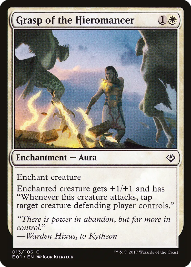 Grasp of the Hieromancer — Archenemy: Nicol Bolas — Magic: The Gathering