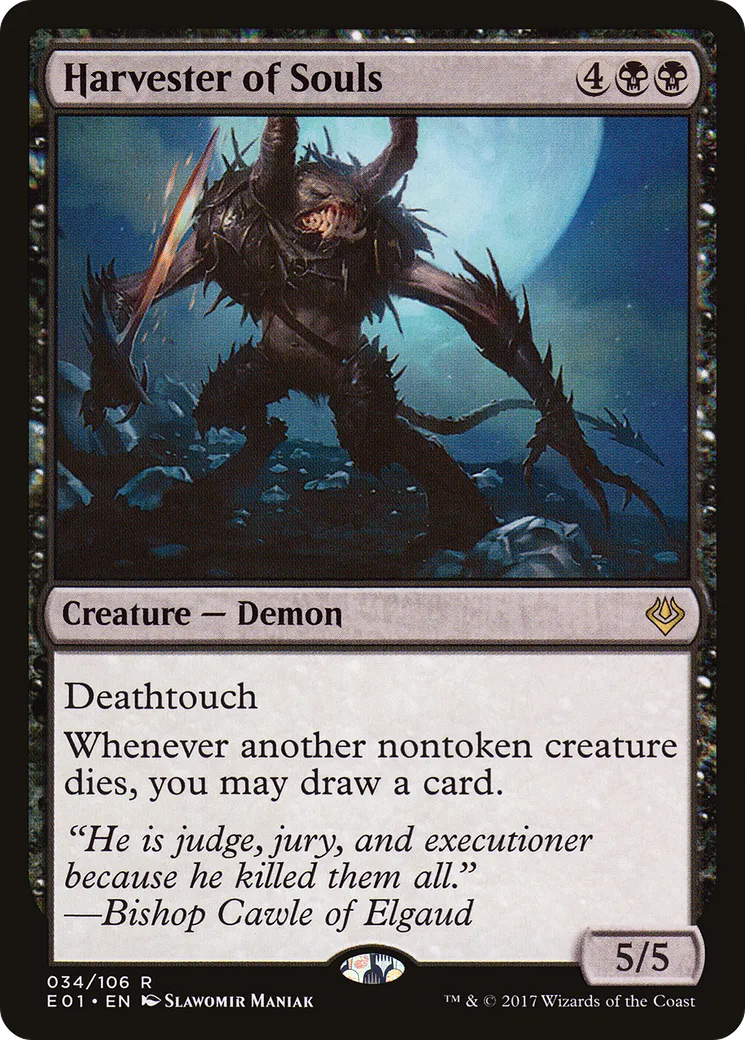 Harvester of Souls — Archenemy: Nicol Bolas — Magic: The Gathering