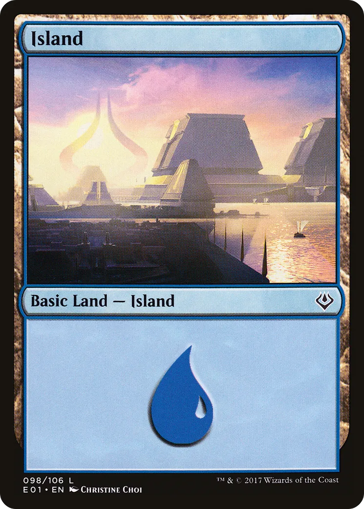 Island — Archenemy: Nicol Bolas — Magic: The Gathering
