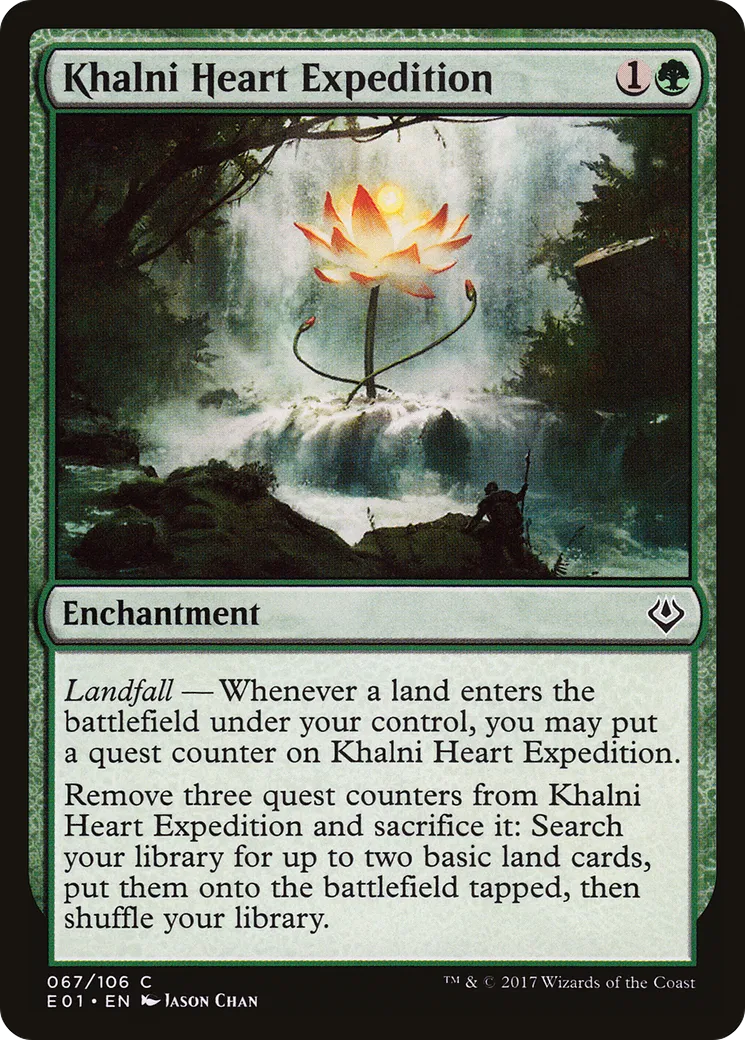 Khalni Heart Expedition from Archenemy: Nicol Bolas - Magic: The Gathering