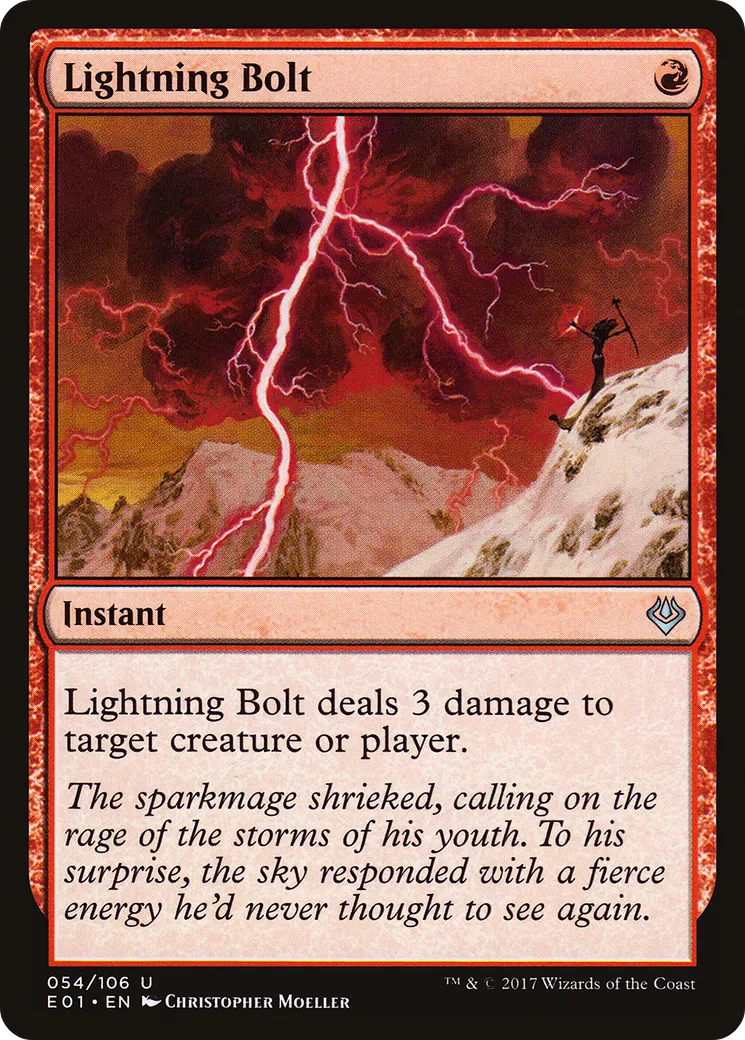 Foudre — Archenemy: Nicol Bolas — Magic: The Gathering